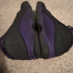 Air Jordan 13 black and purple